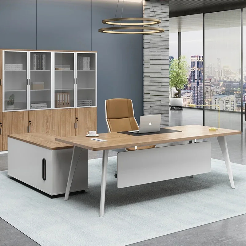 Home Office Bookshelves - (Sea shipping) European Executive Office Desk