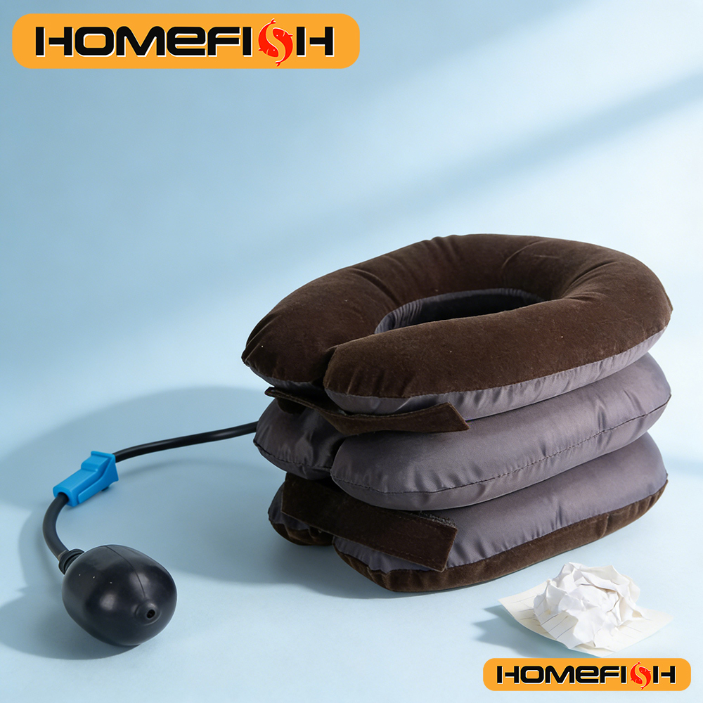Home Office Equipment - Inflatable Neck Stretcher Cervical Traction Device