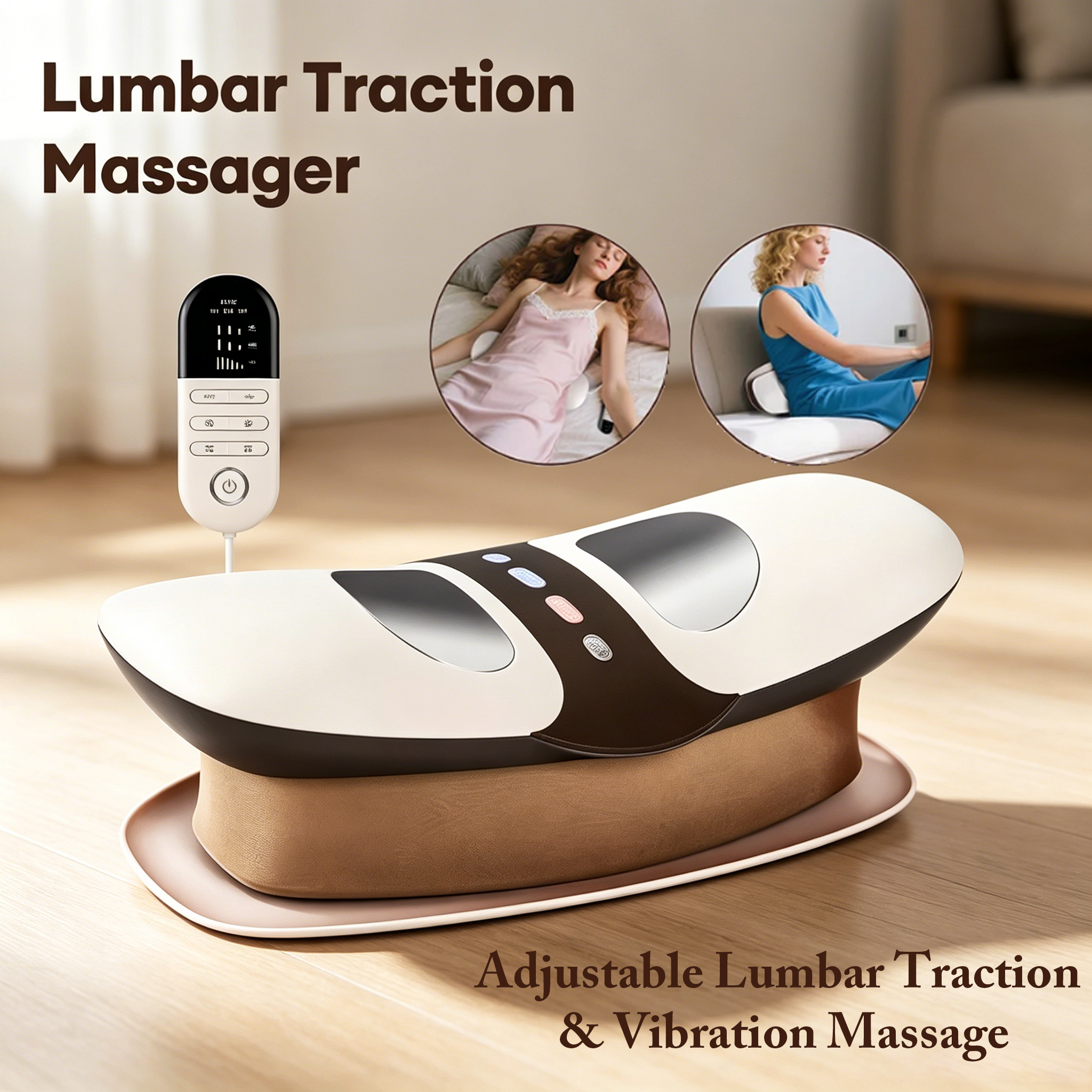 Home Office Equipment - 4 in 1 Dynamic Airbag Lumbar