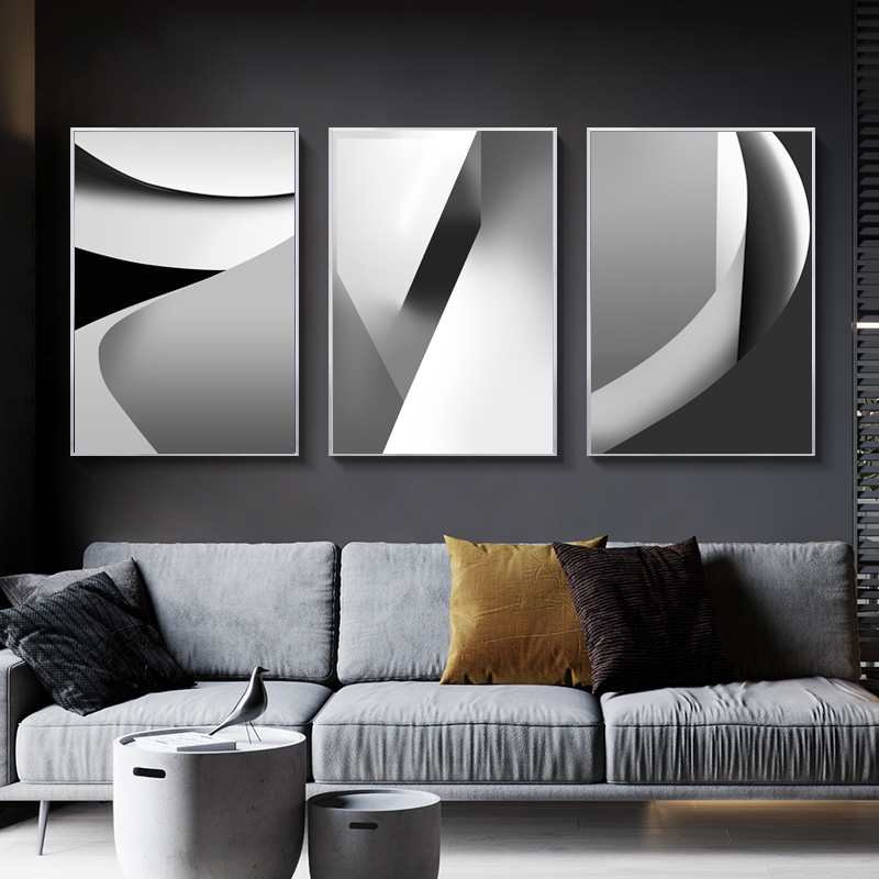 Nordic Canvas Painting Black W - Home Office York recensie en prijs