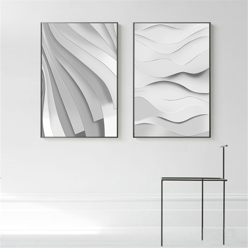 Nordic Canvas Painting Black W - Home Office York recensie en prijs