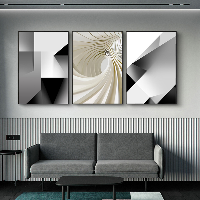 Nordic Canvas Painting Black W - Home Office York recensie en prijs