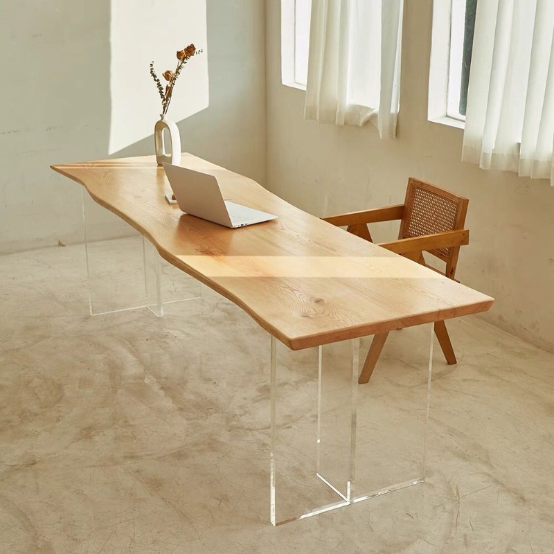 Nordic Solid Wood Acrylic Floa - Home Office Free recensie en prijs