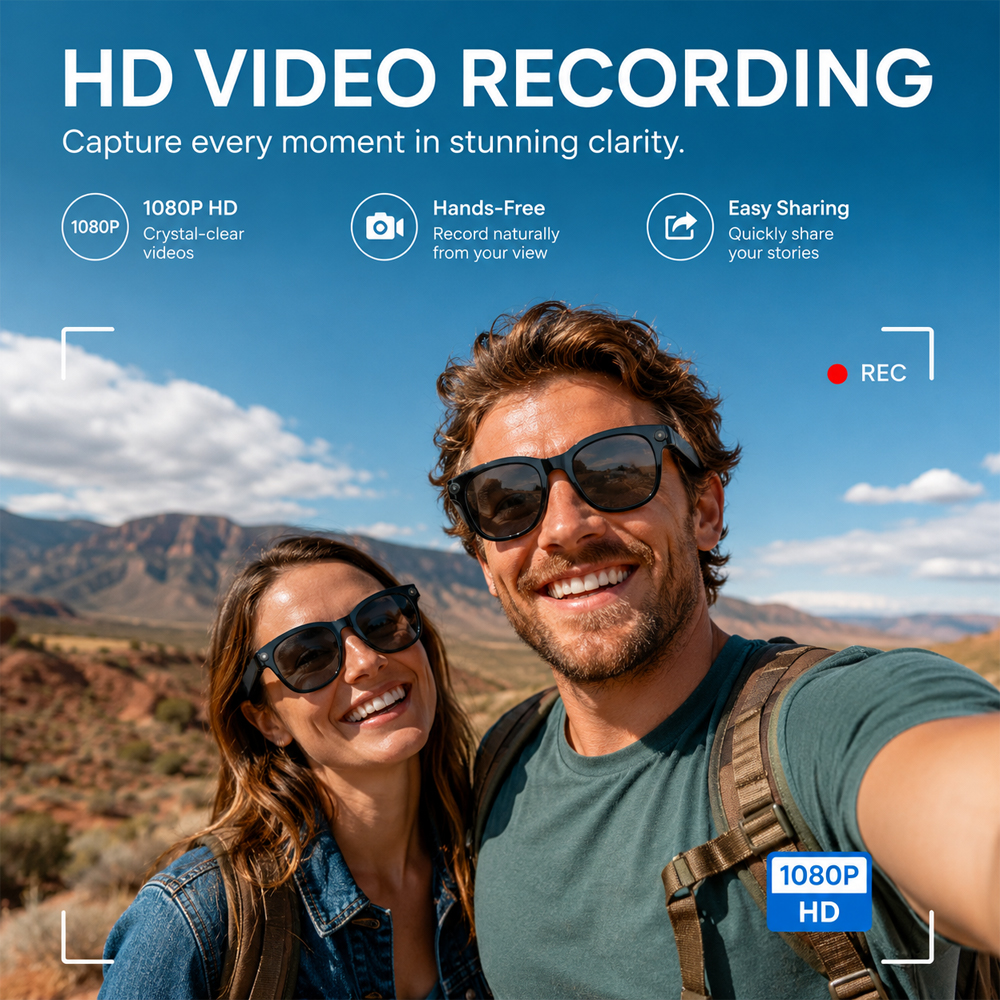Smart Photochromic Glasses Blu - Home Office Headset recensie en prijs