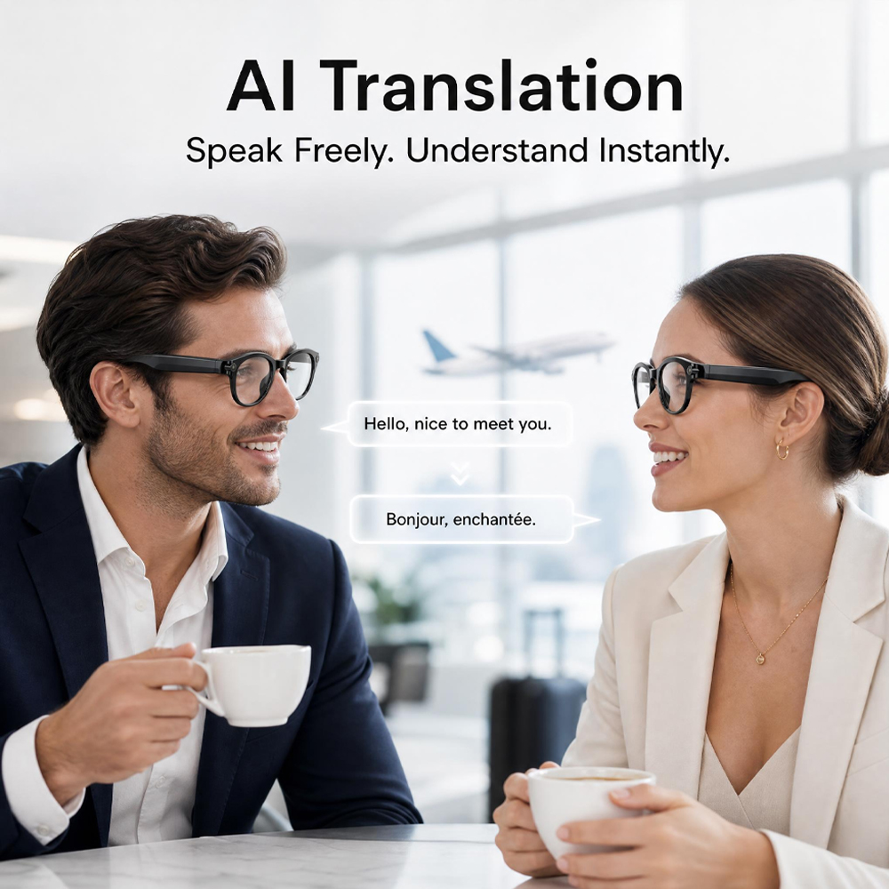 Smart Photochromic Glasses Blu - Home Office Headset recensie en prijs