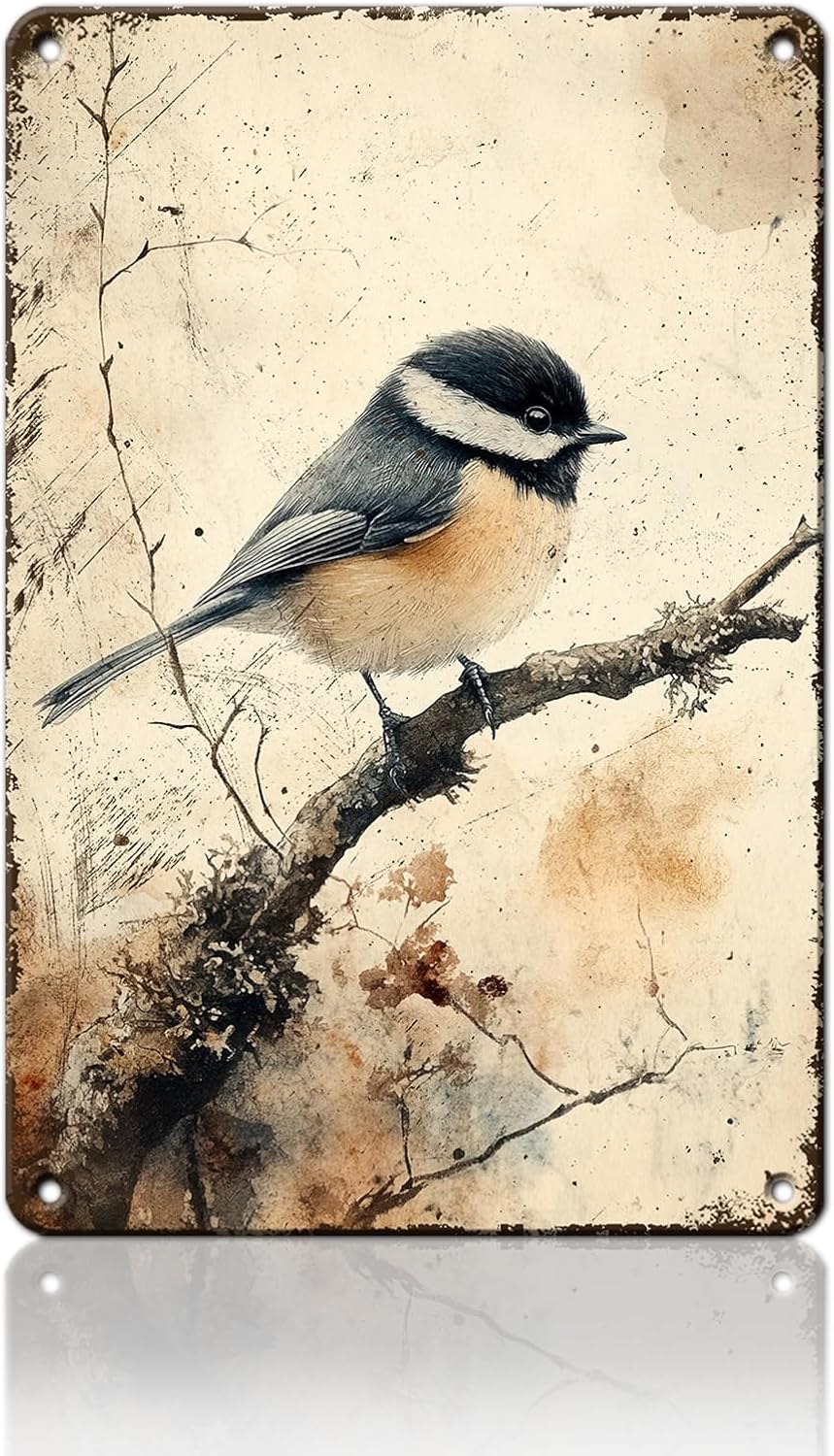 PEACHGARDEN Bird Chickadee Wil - Home Office Kitchen recensie en prijs