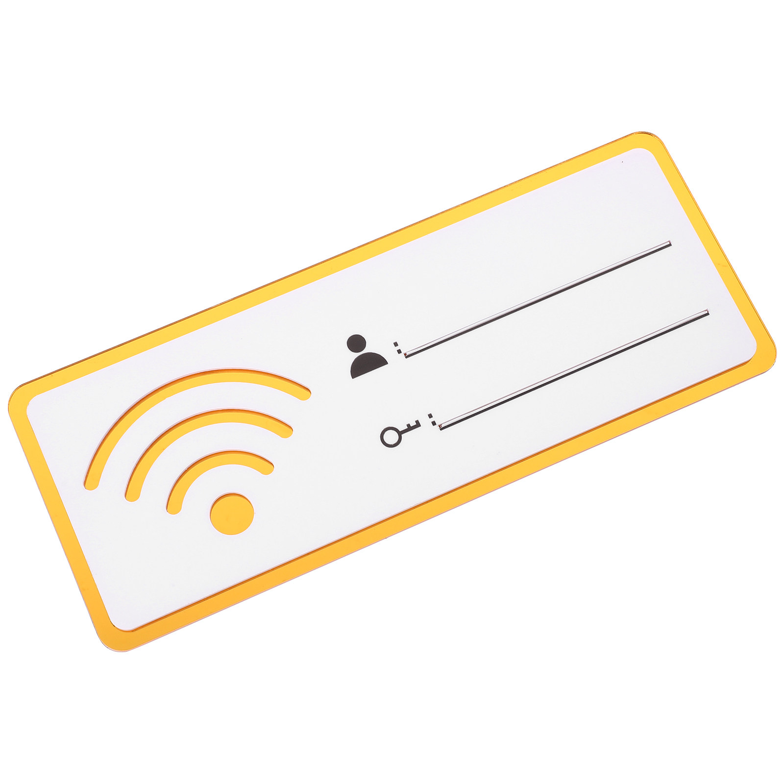 Acrylic WiFi Password Sign Wal - Home Office Updates recensie en prijs
