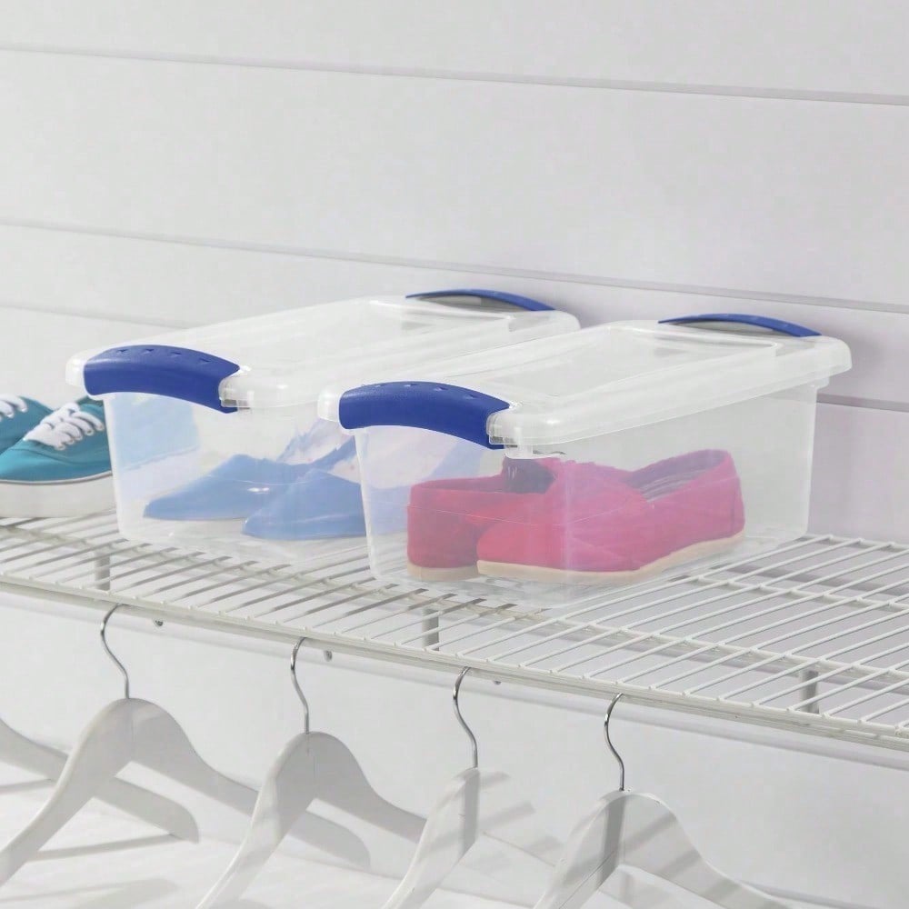 3-Pack 7 Quart Small Clear Pla - Home Office Organization recensie en prijs