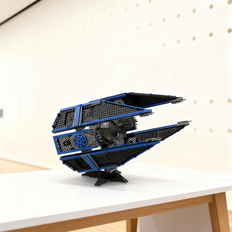 871pcs MOC UCS TIE Interceptor - Home Office Updates recensie en prijs