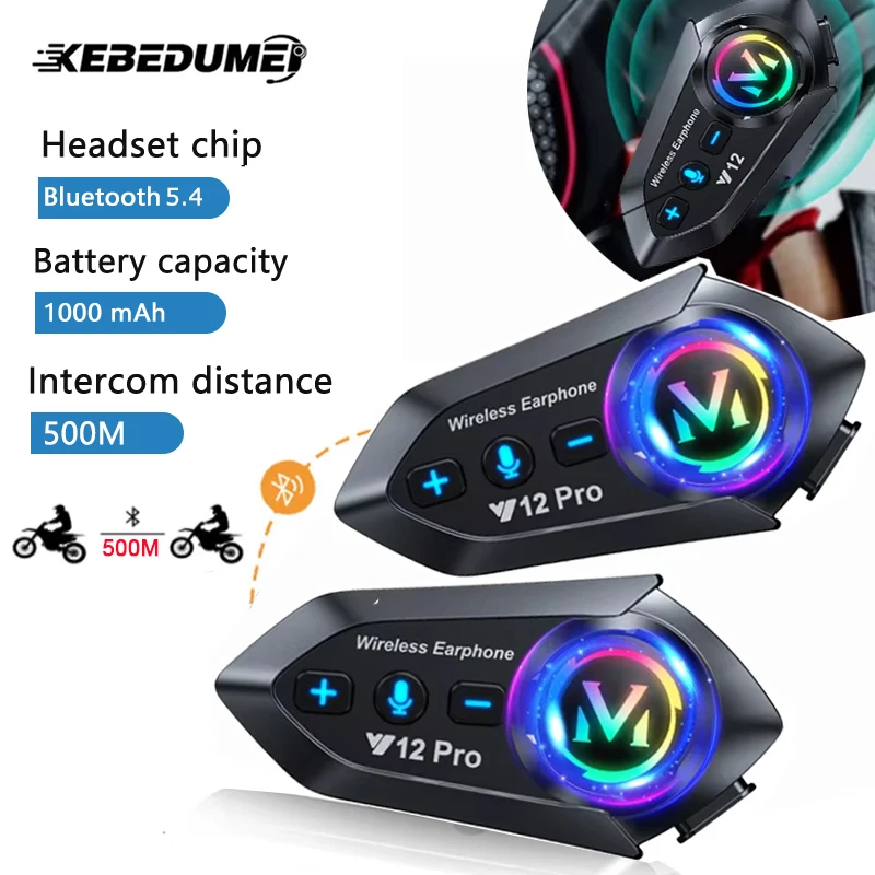 1/2X Bluetooth 5.4 Motorcycle  - Home Office Headset recensie en prijs
