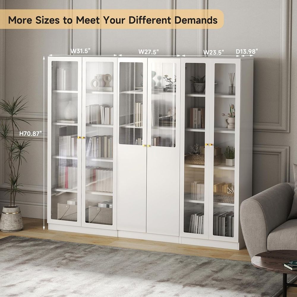 70.87 Tall Metal Bookshelf, 5- - Home Office Free recensie en prijs