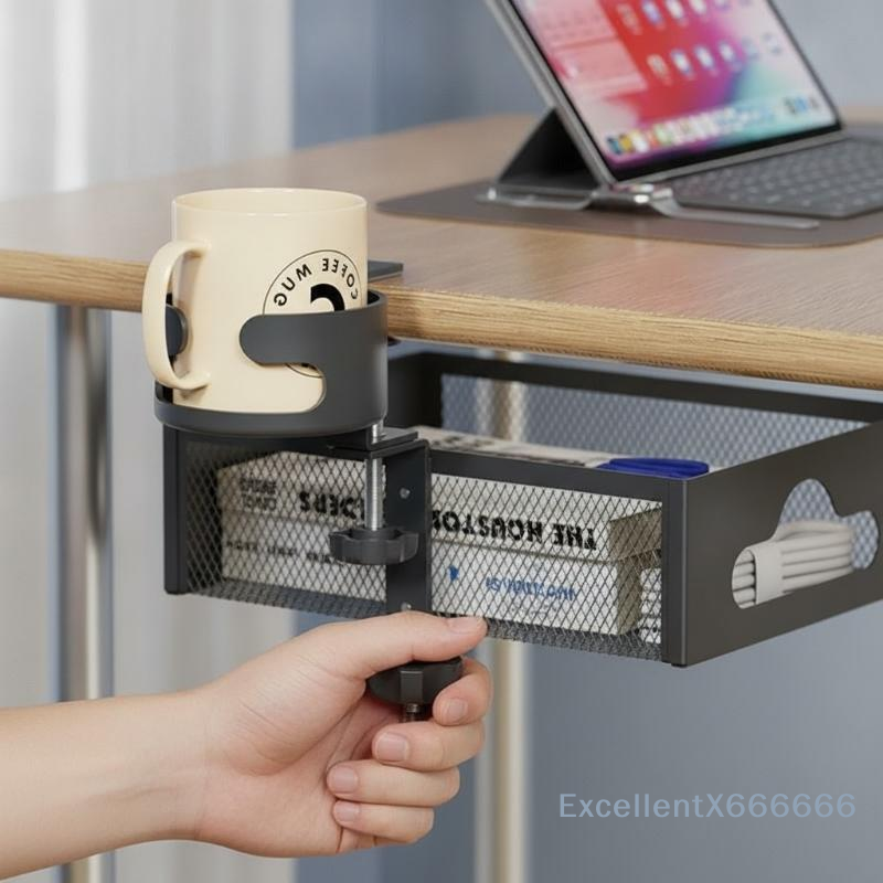 Metal Desk Clamp Storage Organ - Home Office Desk With Drawers recensie en prijs