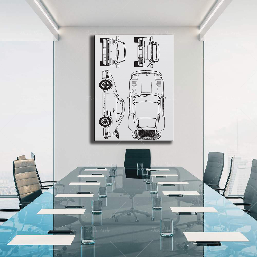 Gift for him Vintage car | Min - Home Office York recensie en prijs