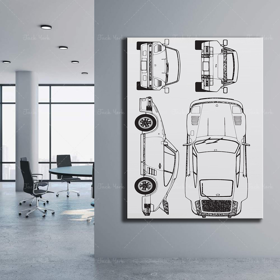 Gift for him Vintage car | Min - Home Office York recensie en prijs