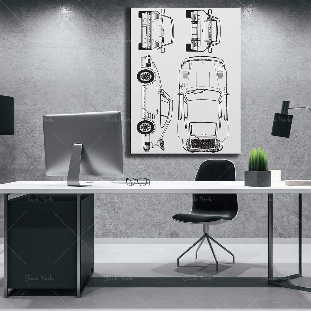 Gift for him Vintage car | Min - Home Office York recensie en prijs