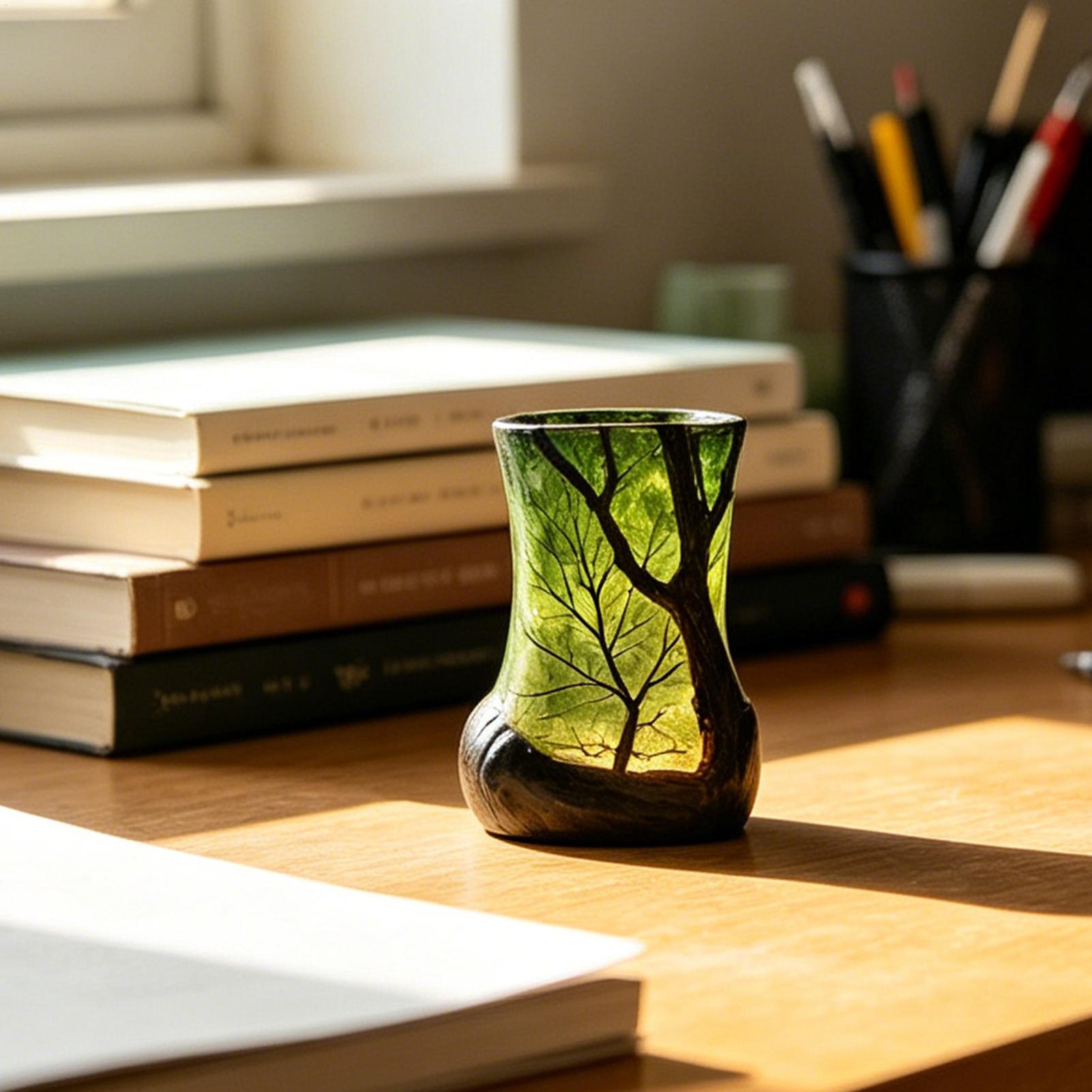 Bedside Table Lamp Forest Nigh - Home Office Bookshelves recensie en prijs