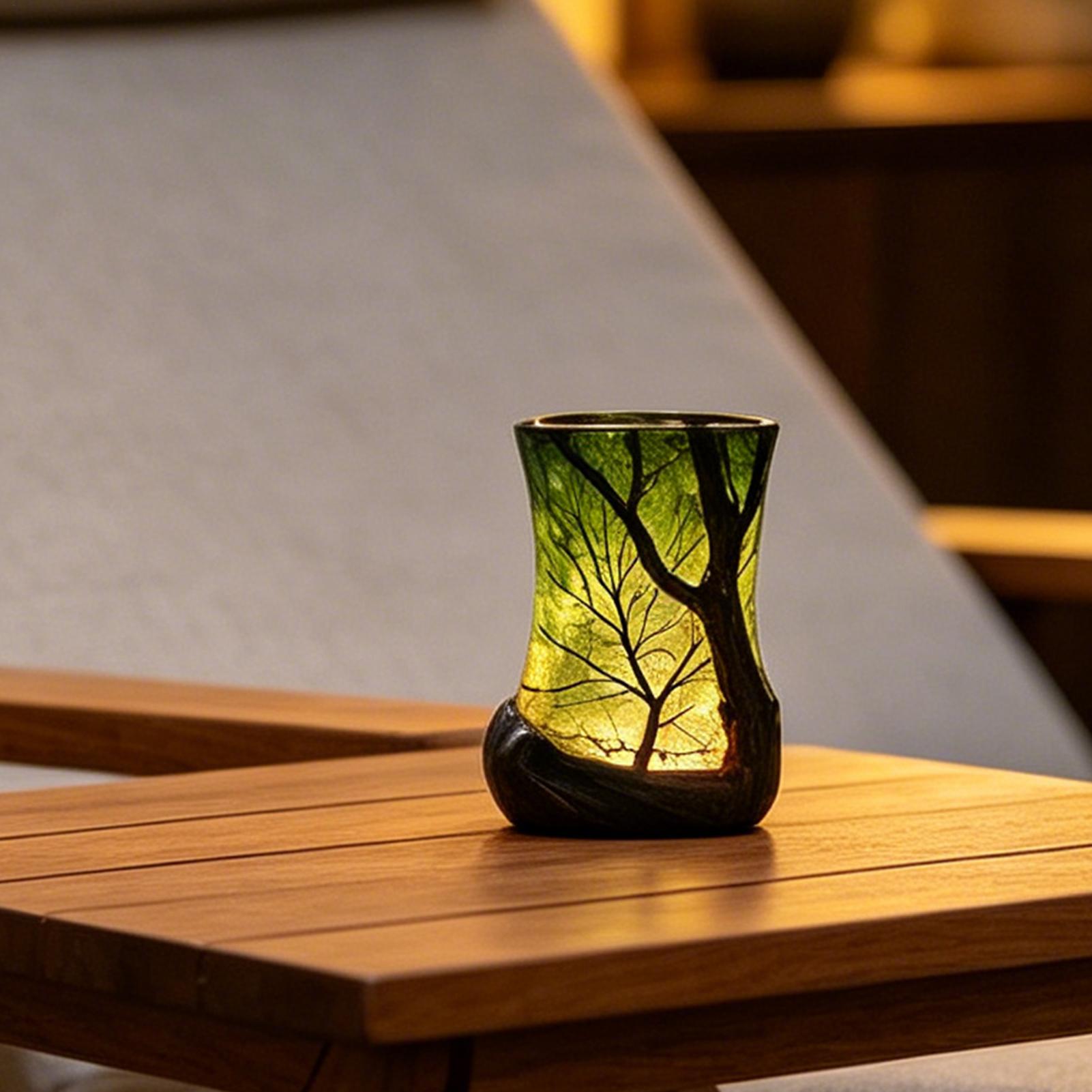 Bedside Table Lamp Forest Nigh - Home Office Bookshelves recensie en prijs