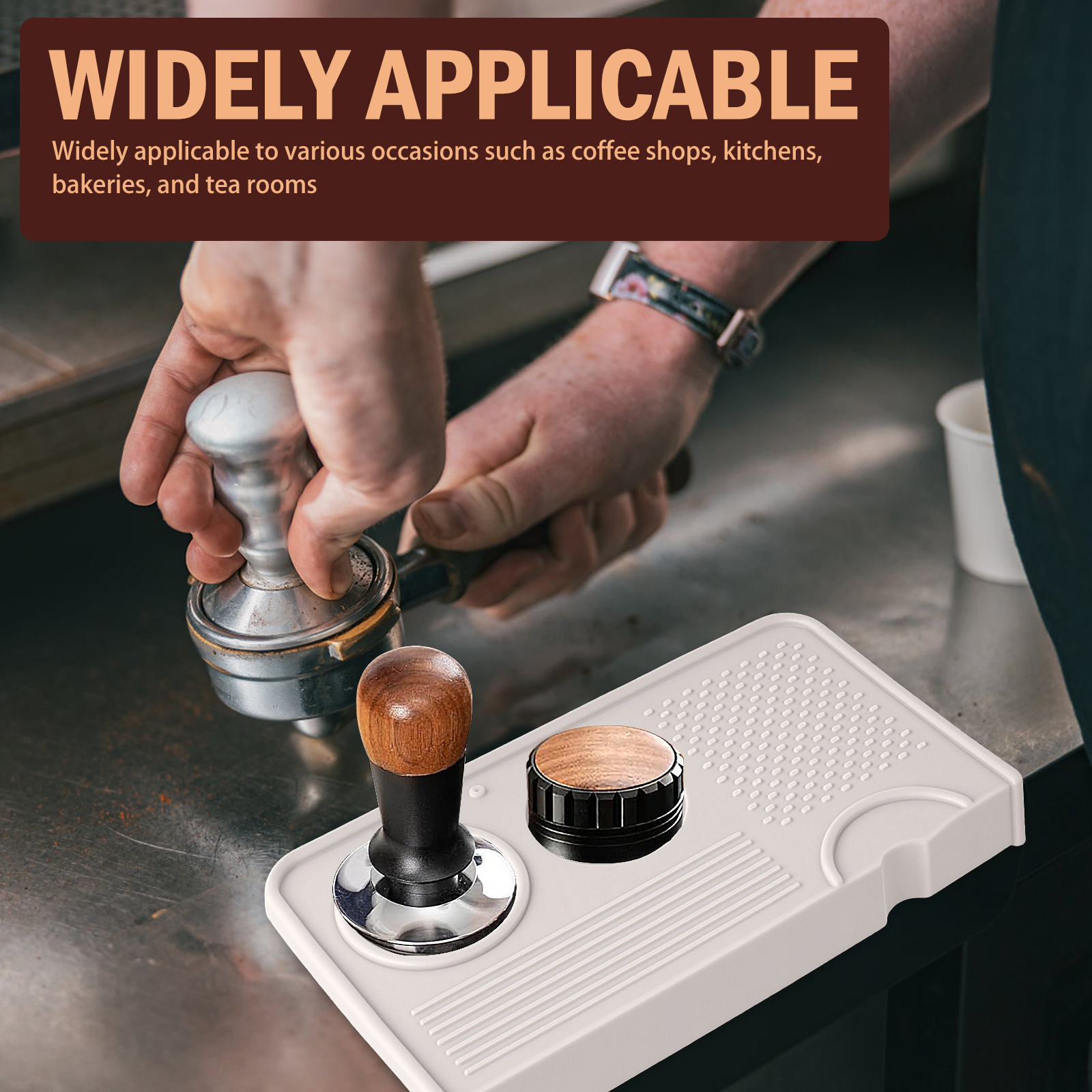 Espresso Tamping Station Silic - Home Office Studio recensie en prijs