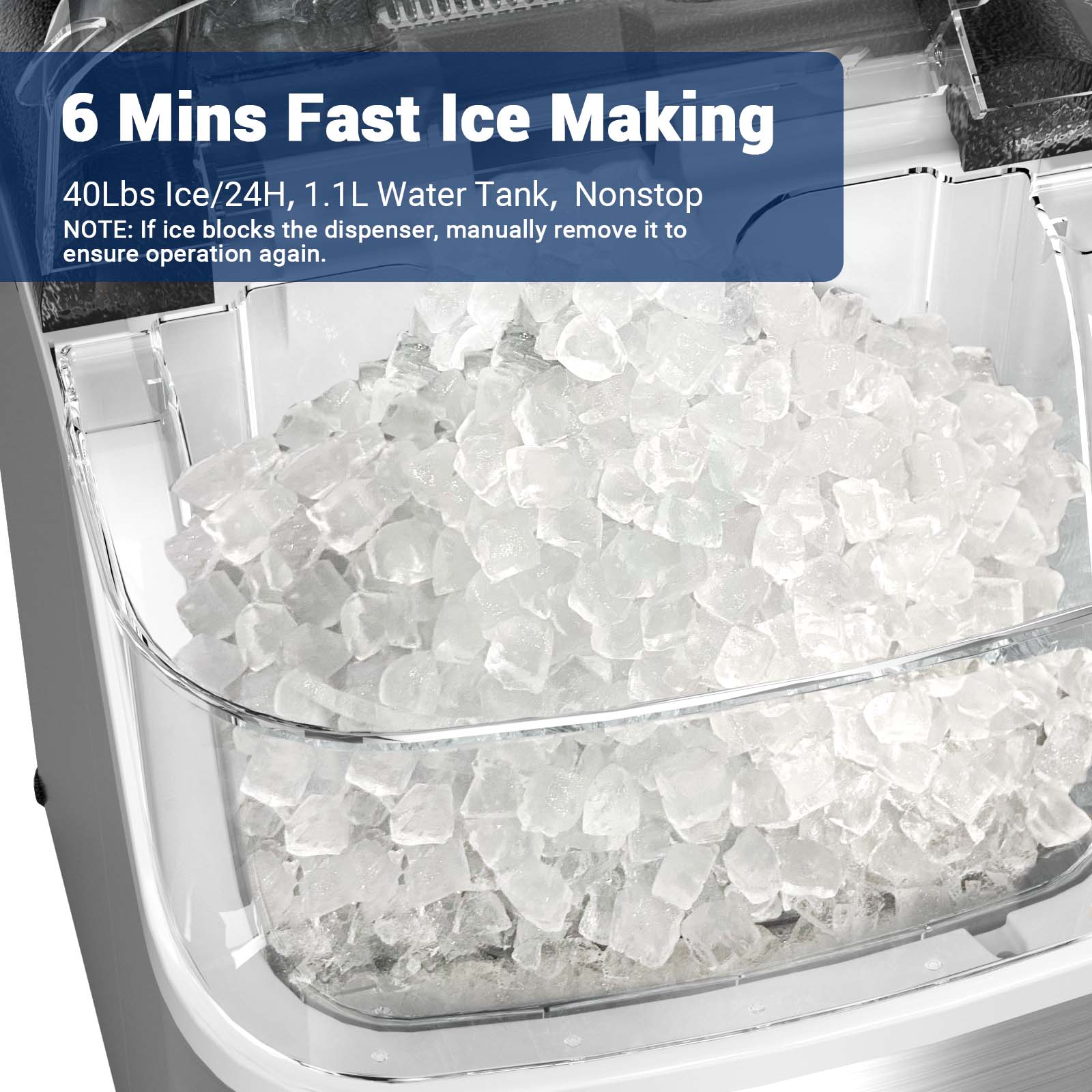 Nugget ice Maker countertop, S - Home Office Equipment recensie en prijs