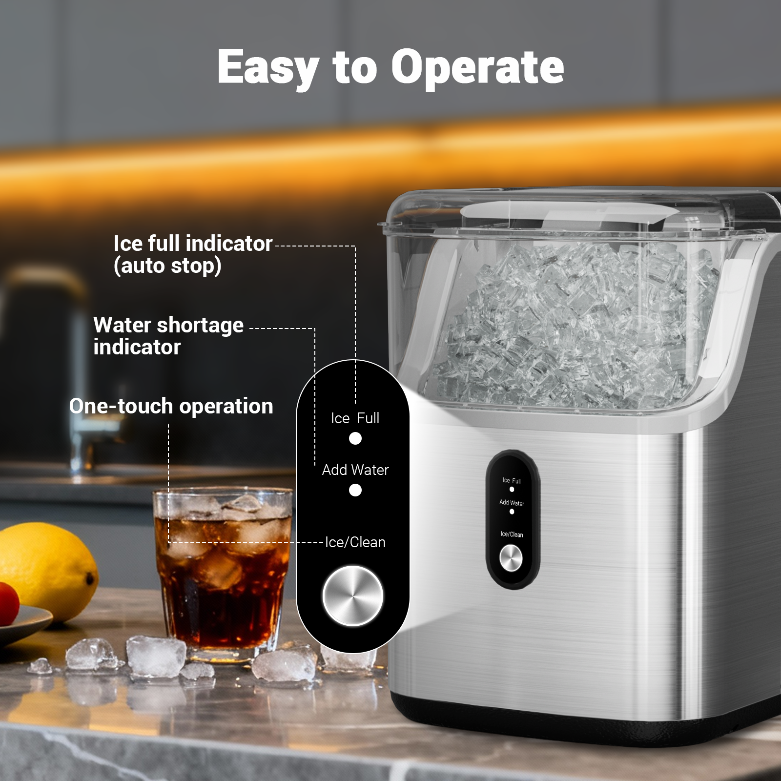 Nugget ice Maker countertop, S - Home Office Equipment recensie en prijs