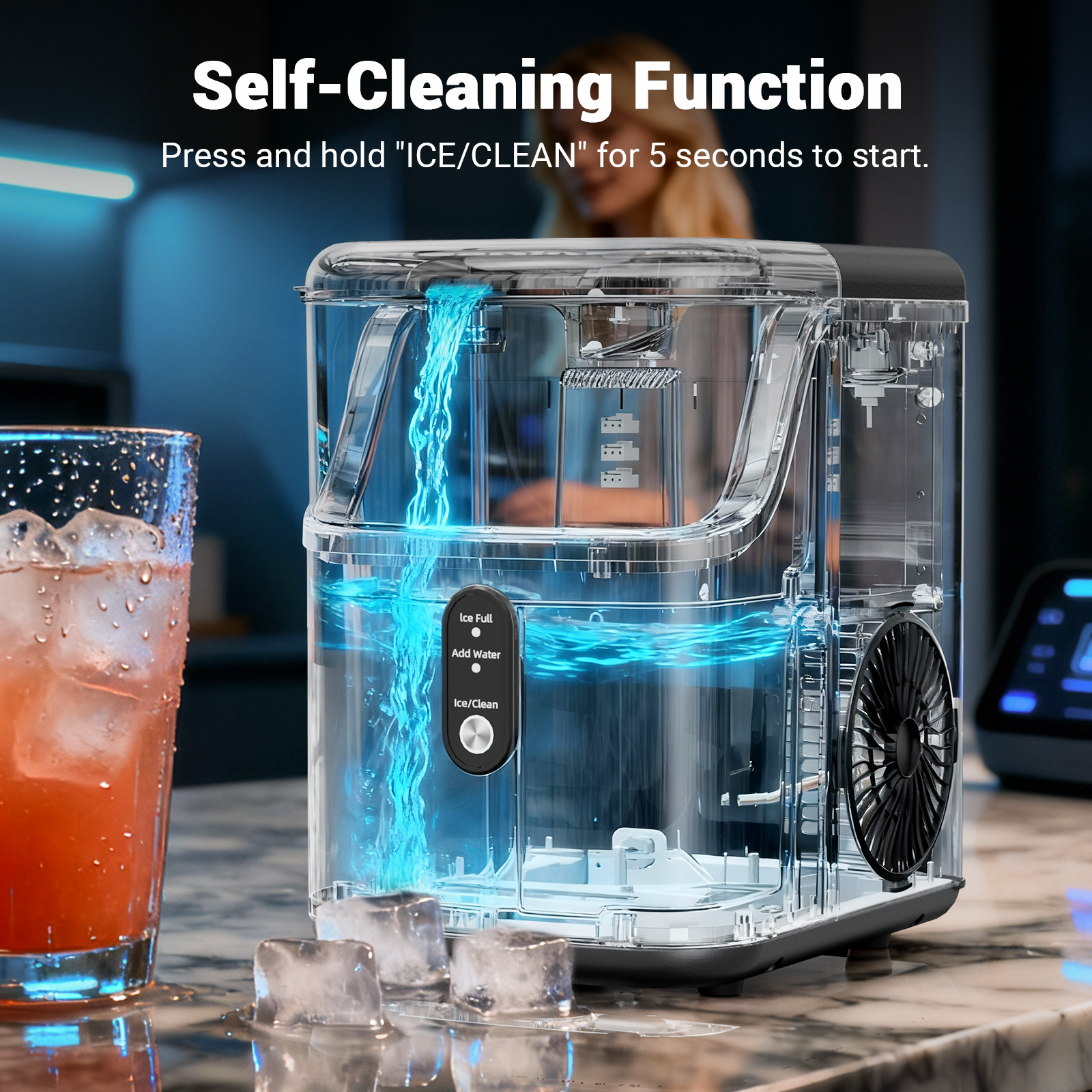 Nugget ice Maker countertop, S - Home Office Equipment recensie en prijs