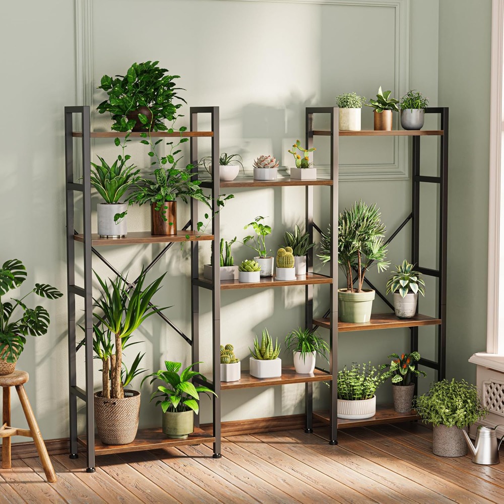 Triple Bookshelf with 11 Open  - Home Office Free recensie en prijs