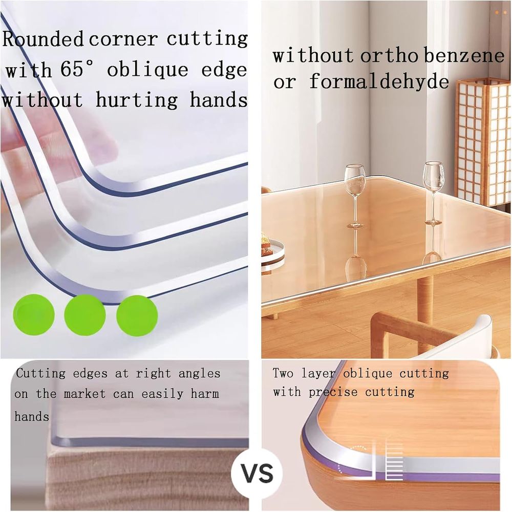 42x64 Clear PVC Desk Mat Prote - Home Office Free recensie en prijs