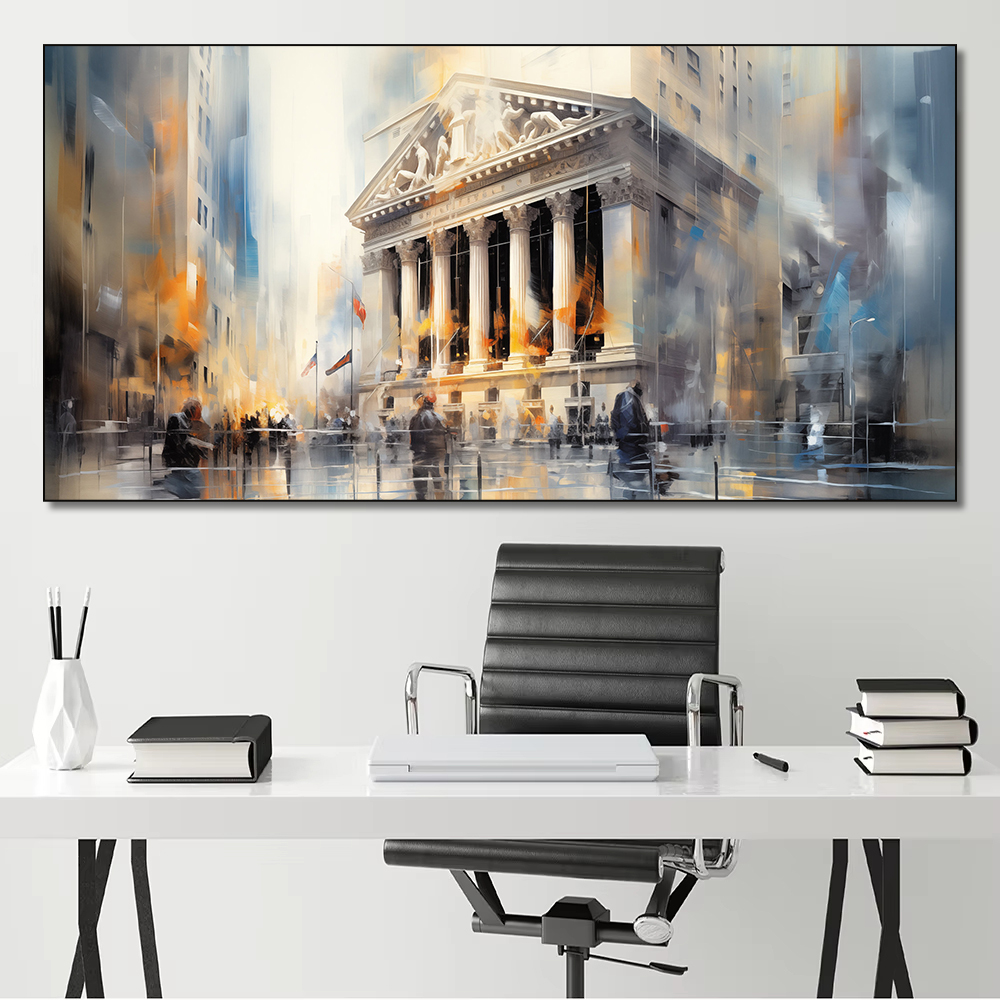 New York Stock Exchange Abstra - Home Office York recensie en prijs