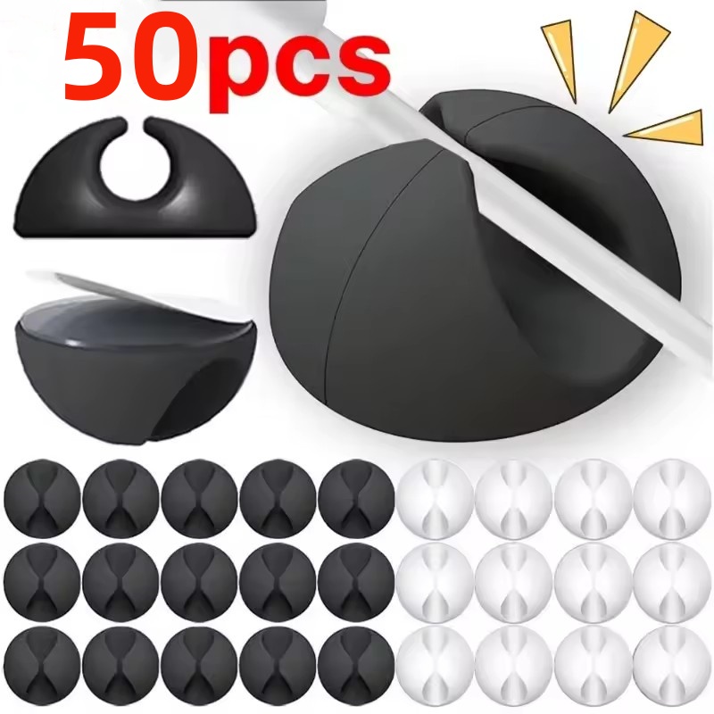 5/50Pcs Cable Clip Winder Orga - Home Office Organization recensie en prijs