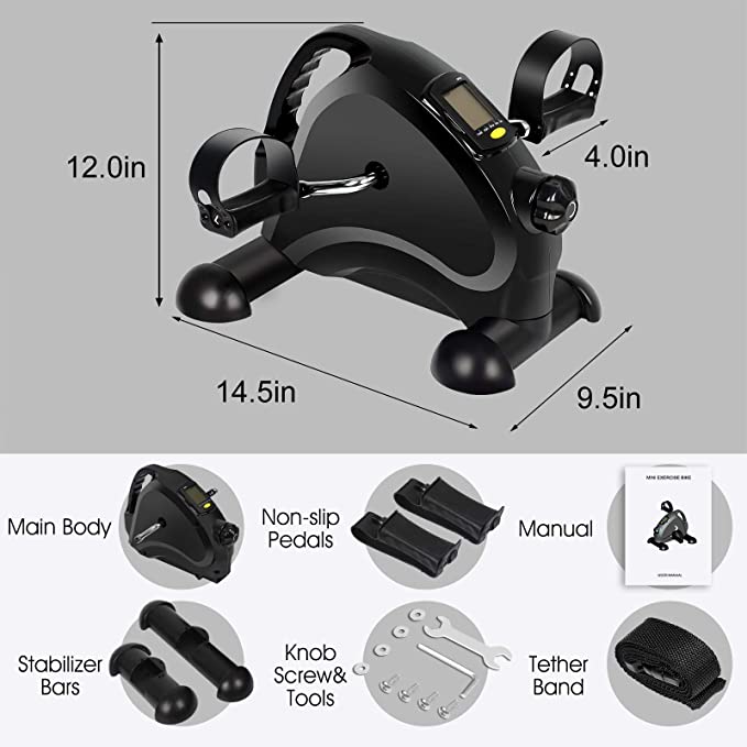 Under Desk Mini Elliptical Bik - Home Office Equipment recensie en prijs
