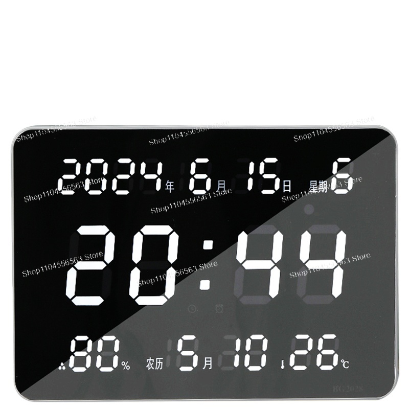 Digital Wall Clock with LED Di - Home Office Updates recensie en prijs