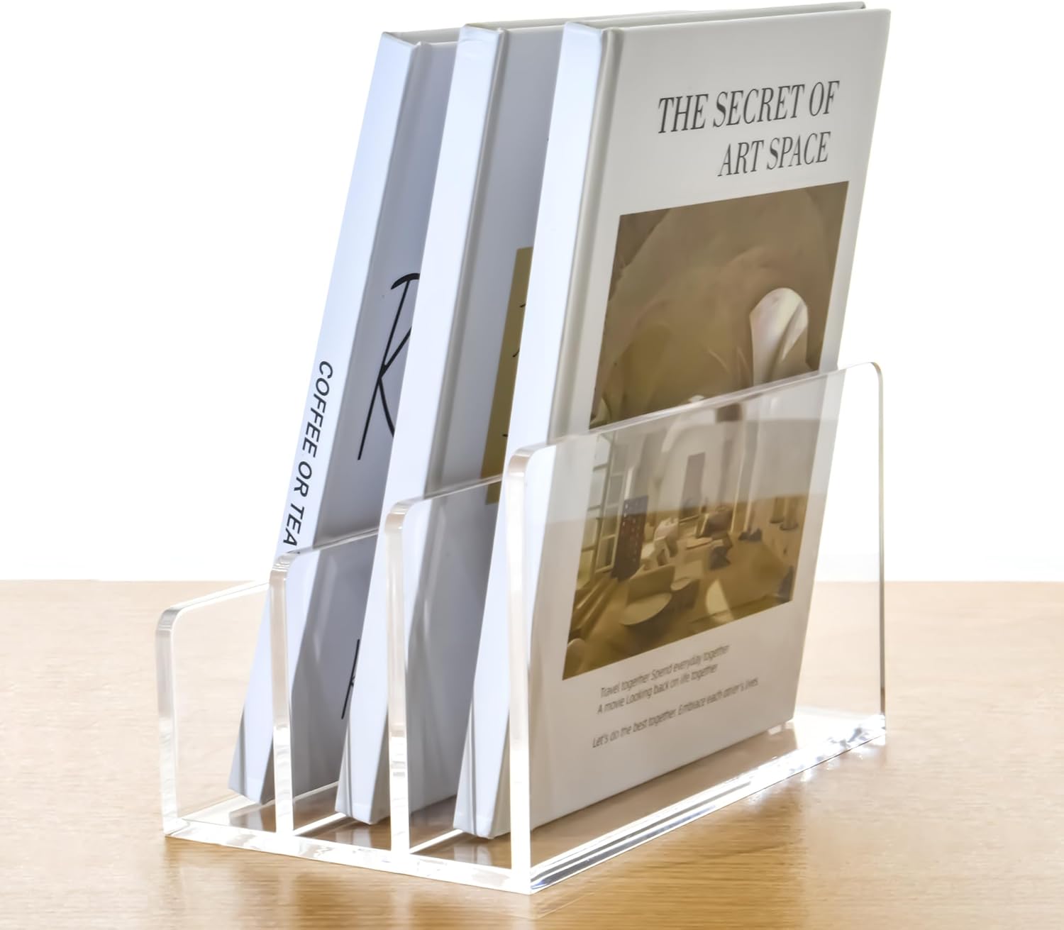 Clear Acrylic Mail Holder with - Home Office Organization recensie en prijs