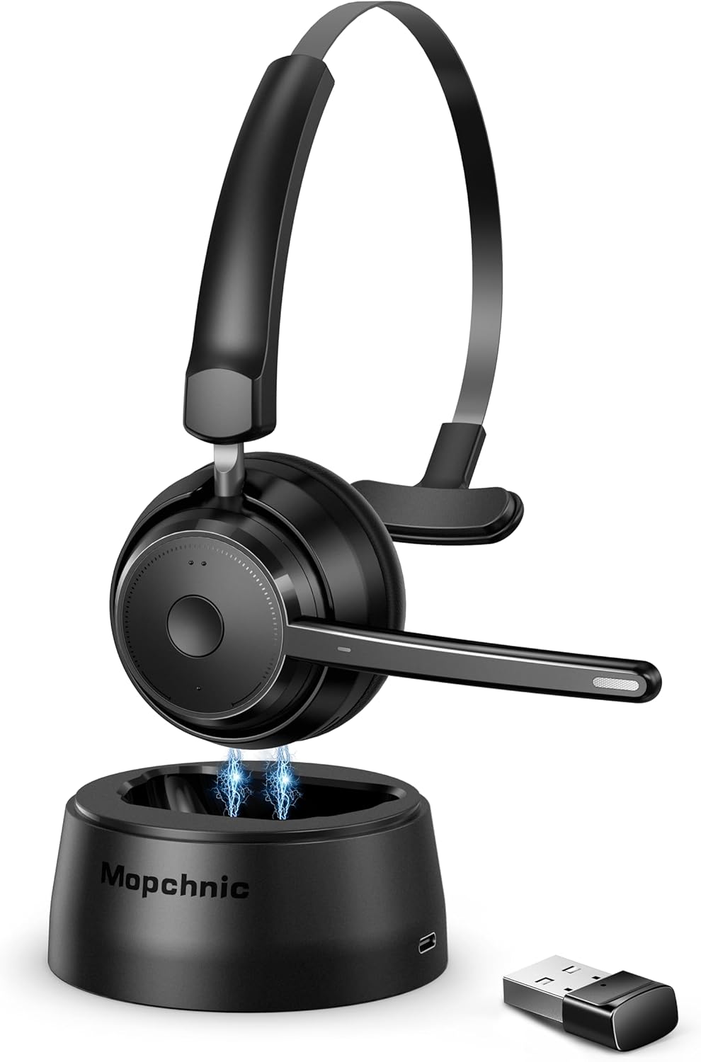 Wireless Bluetooth Headset wit - Home Office Headset recensie en prijs