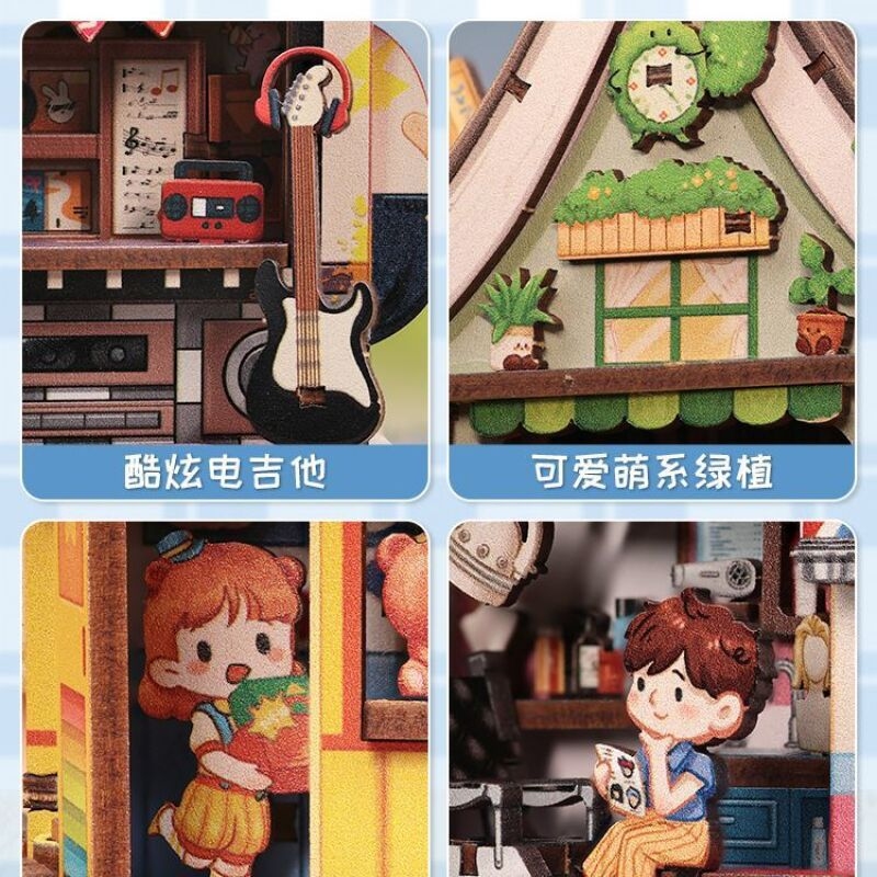 3D Puzzle DIY Mini House Craft - Home Office Freelancer recensie en prijs