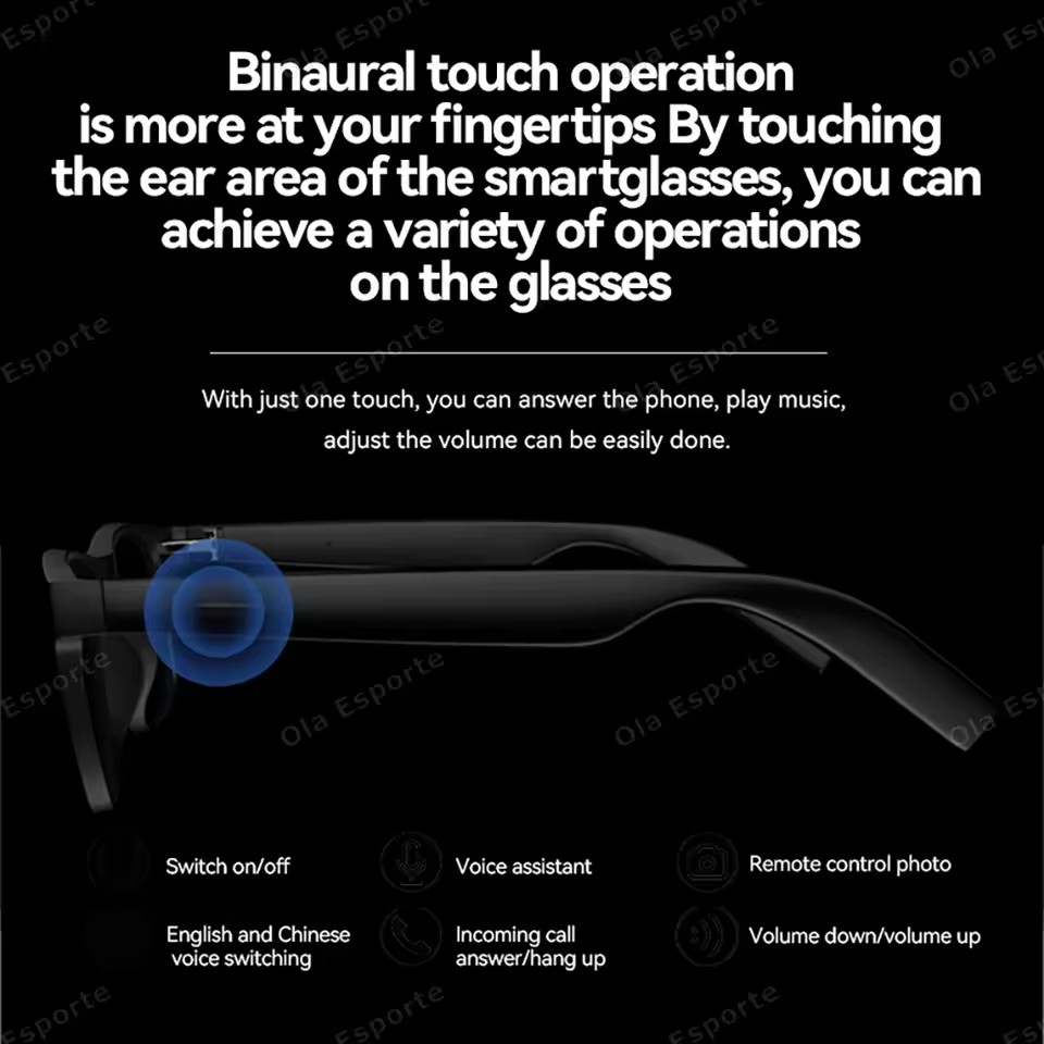 New Smart Glasses Bluetooth Ca - Home Office Headset recensie en prijs