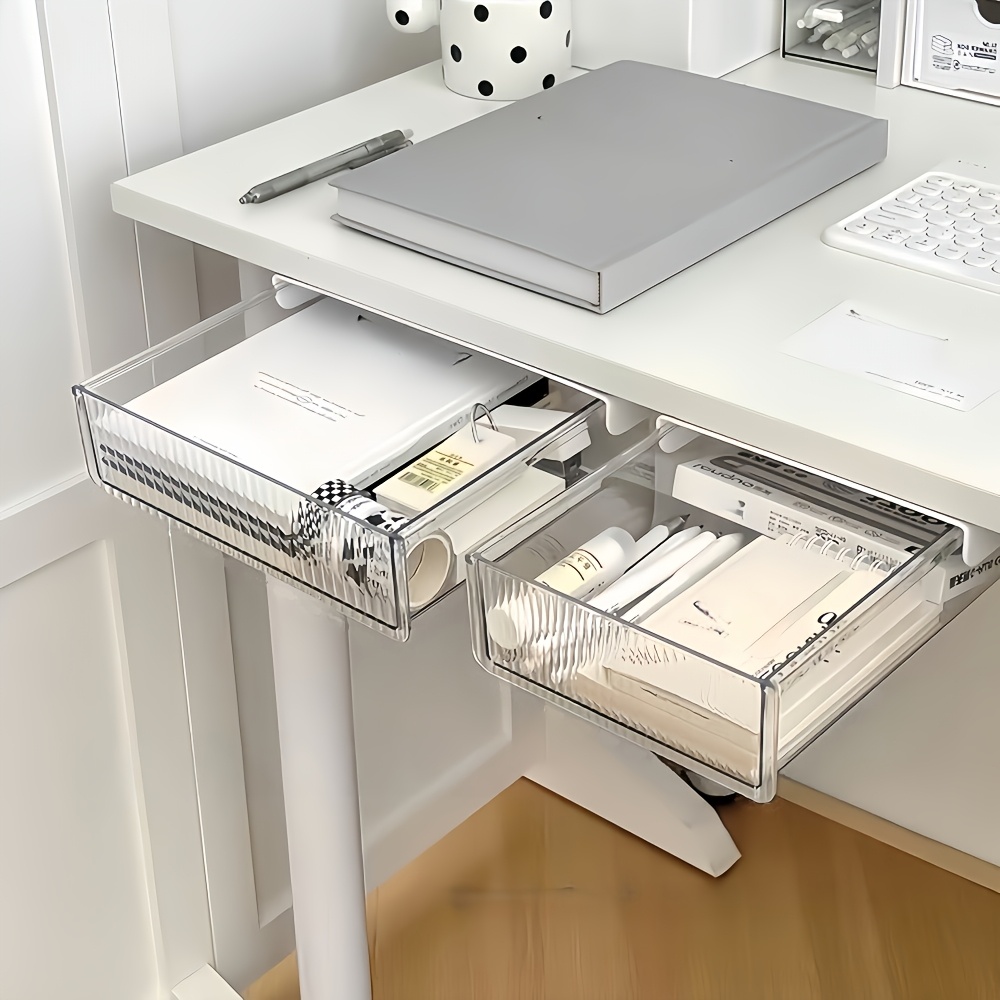 1pc Under Desk Clear Drawer Or - Home Office Desk With Drawers recensie en prijs