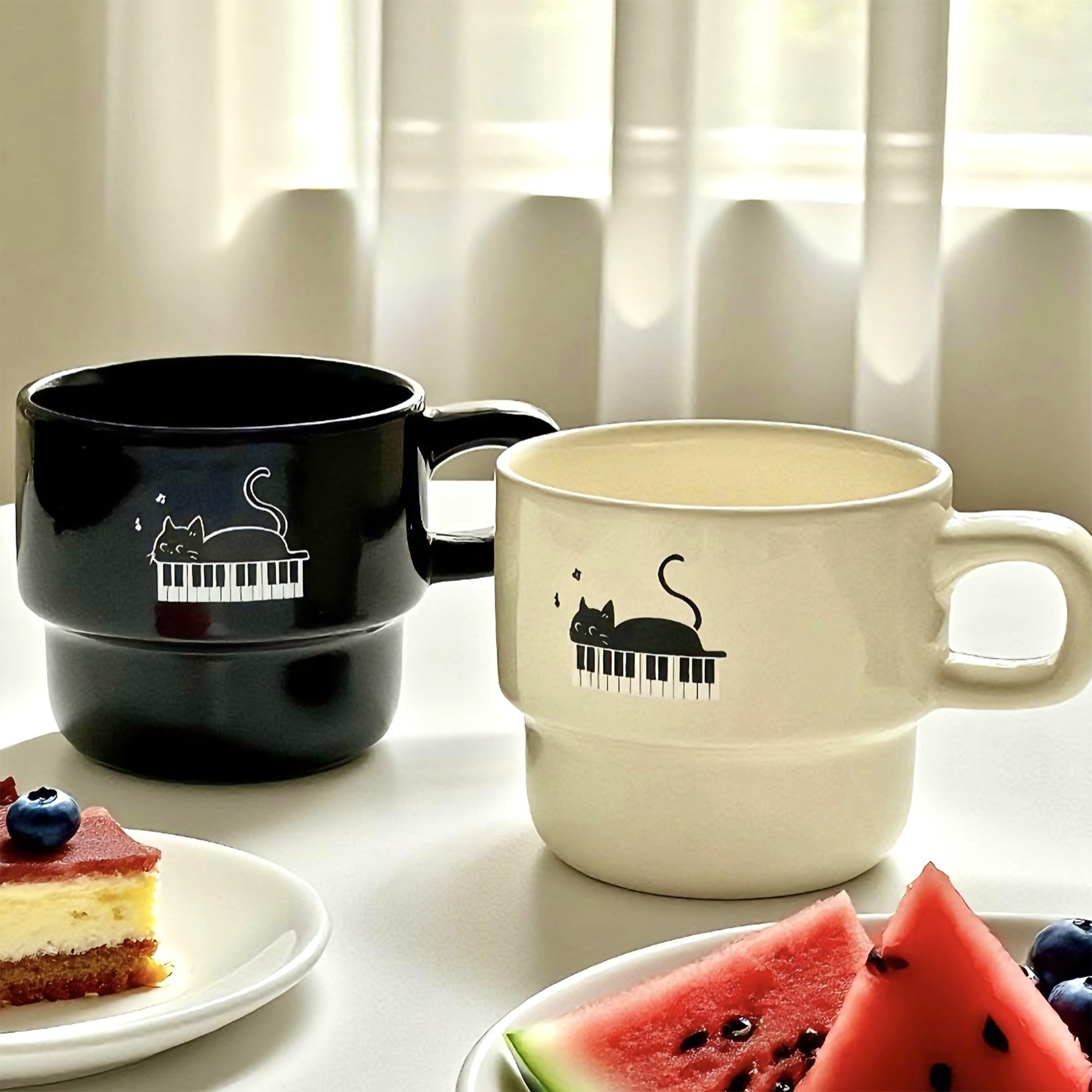 Ceramic Coffee Mug Piano Desig - Home Office Design Ideas recensie en prijs