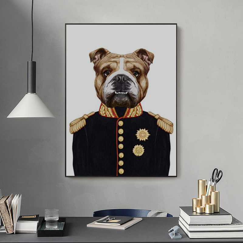 Vintage General Animals Canvas - Home Office York recensie en prijs