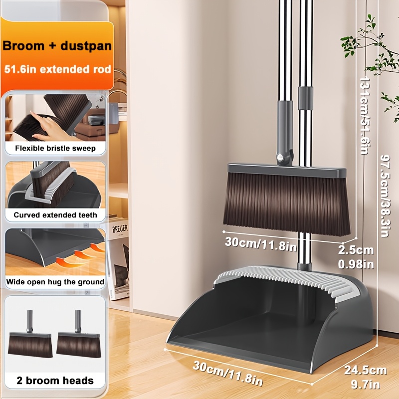 Broom with Dustpan Combo Set,  - Home Office Headset recensie en prijs