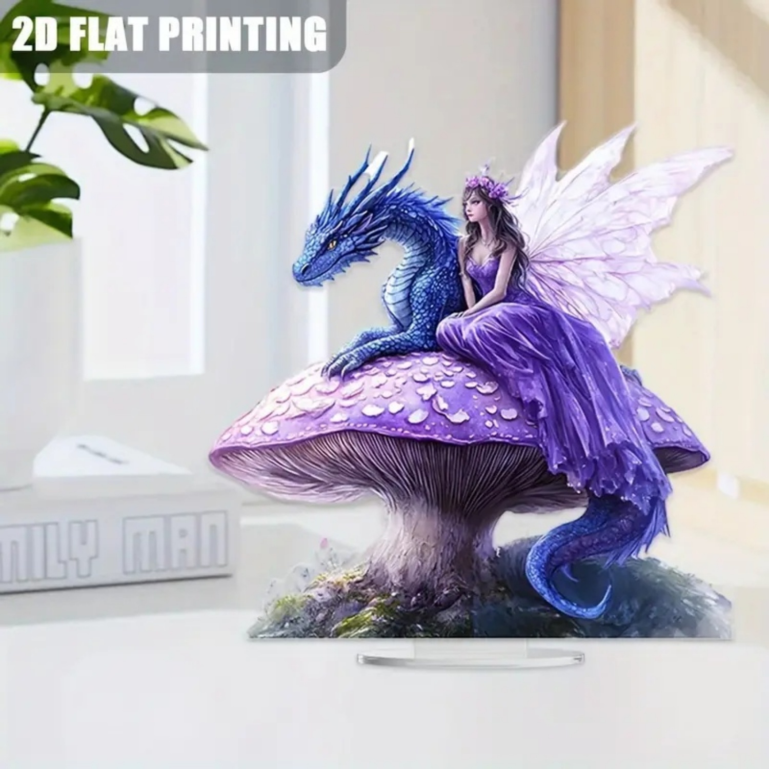 Fairy Statue,2D Flat Acrylic P - Home Office Studio recensie en prijs