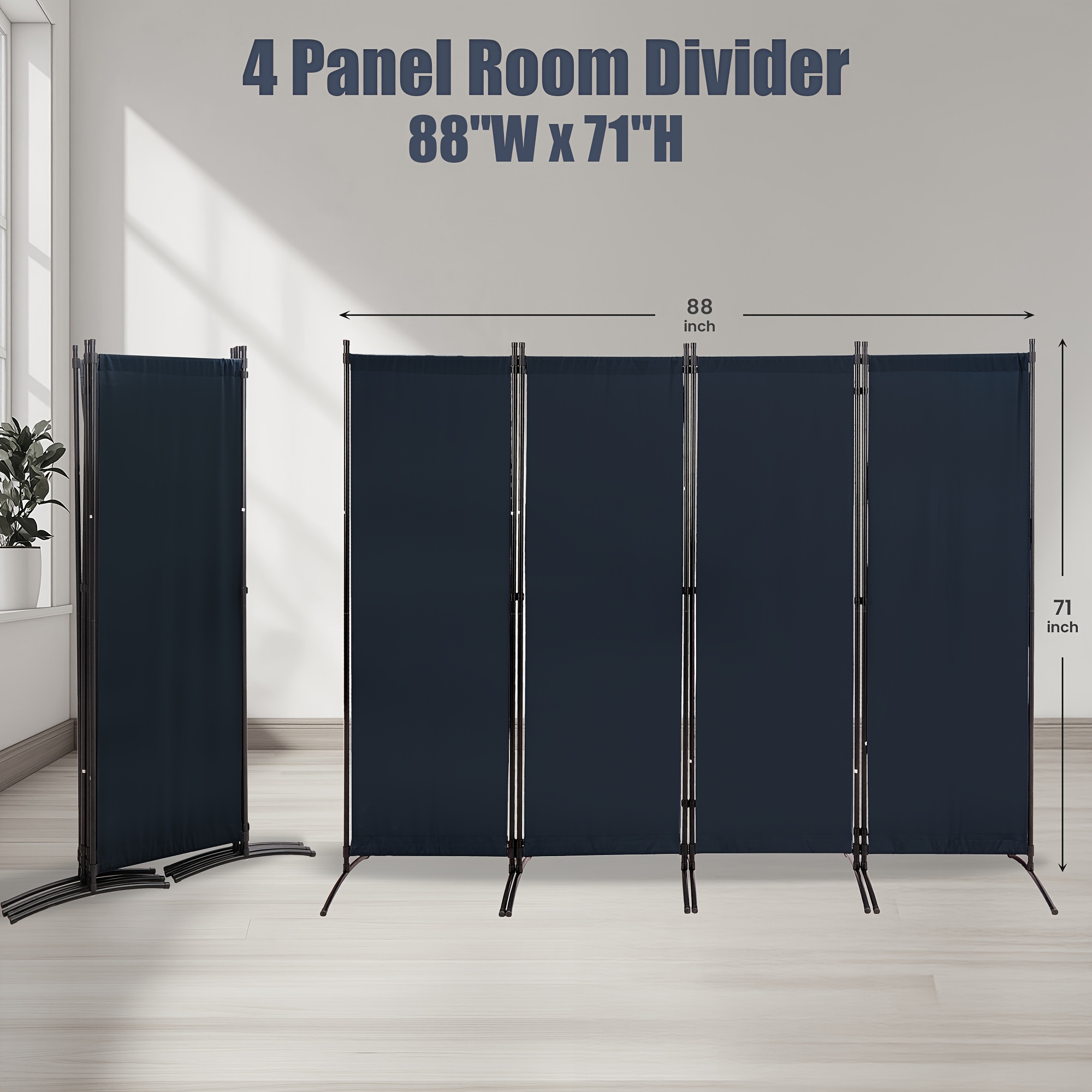 Room Divider Folding Privacy S - Home Office Free recensie en prijs