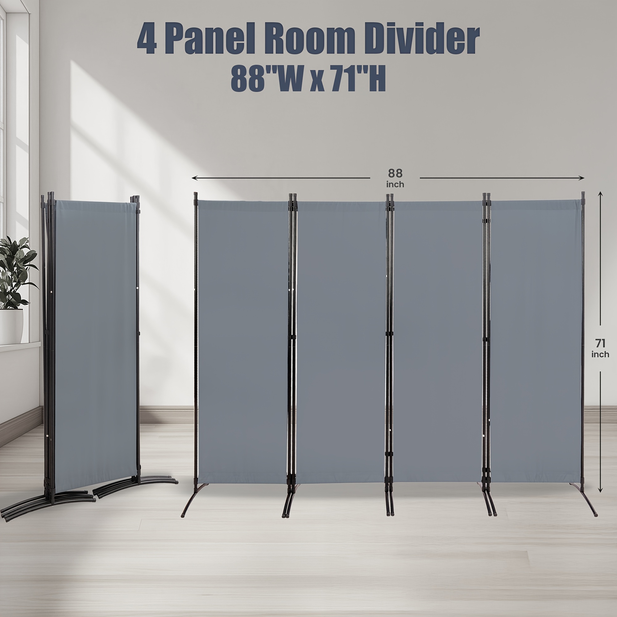 Room Divider Folding Privacy S - Home Office Free recensie en prijs