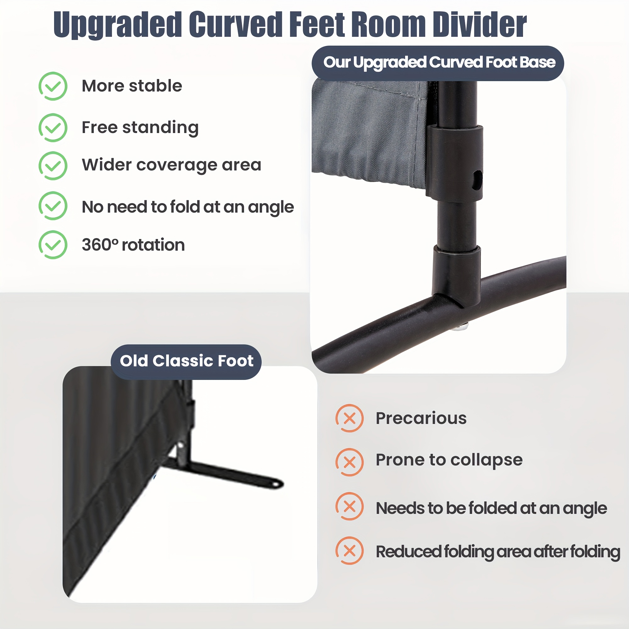 Room Divider Folding Privacy S - Home Office Free recensie en prijs