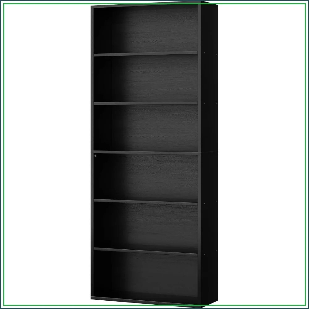 6-Tier Tall Open Bookcase, 70. - Home Office Free recensie en prijs
