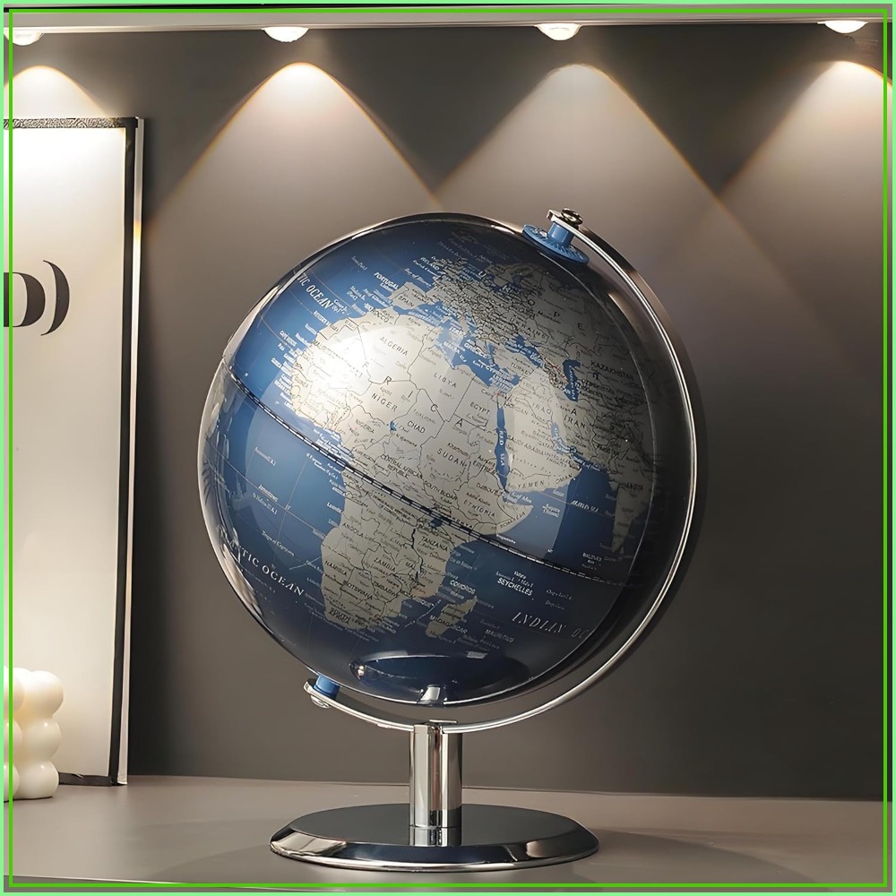 8 Inch World Globe with Stainl - Home Office Bookshelves recensie en prijs