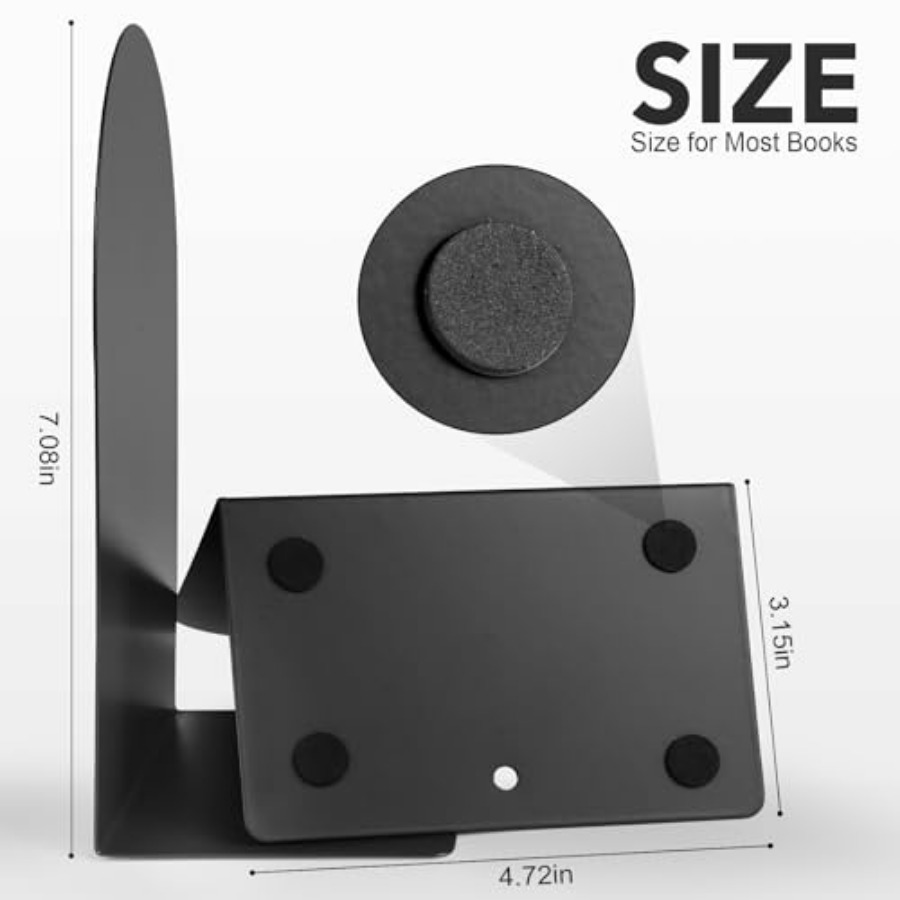 Metal Book Ends for Shelves -  - Home Office Bookshelves recensie en prijs