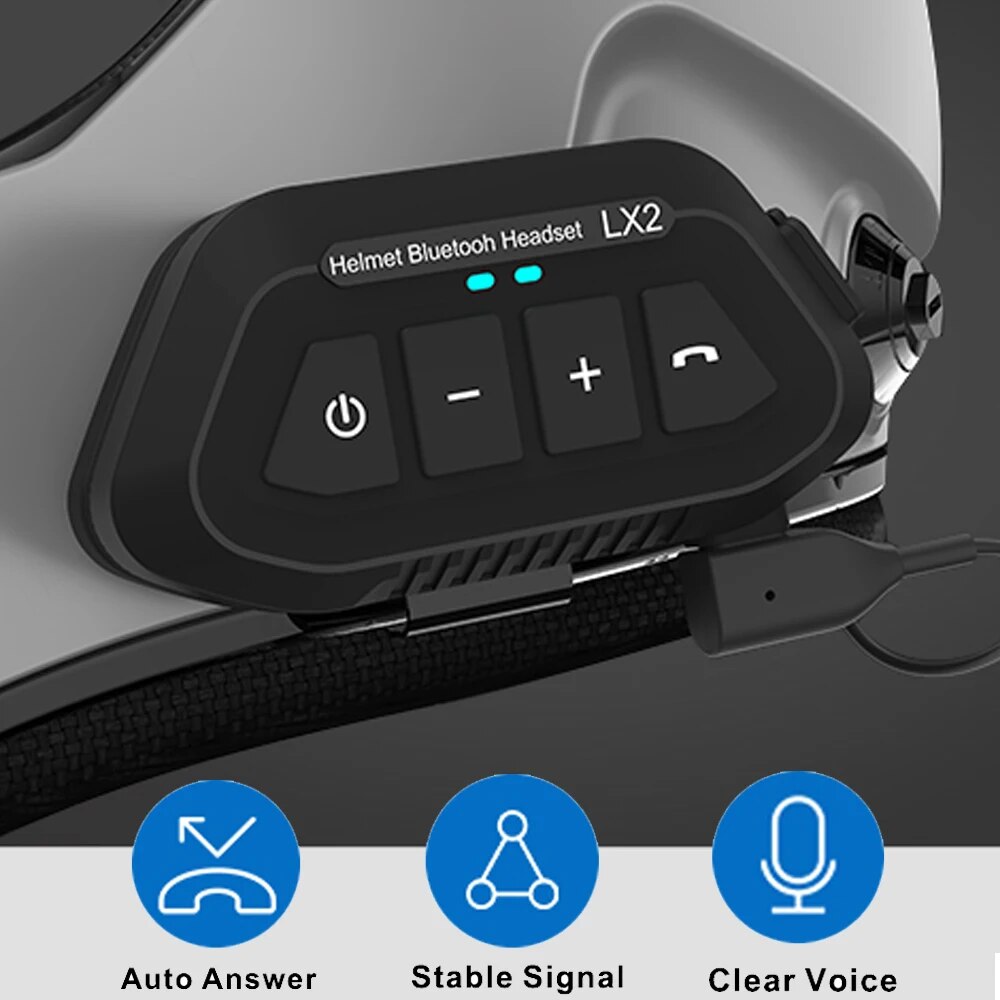 1200mAh Motorcycle Helmet Wire - Home Office Headset recensie en prijs