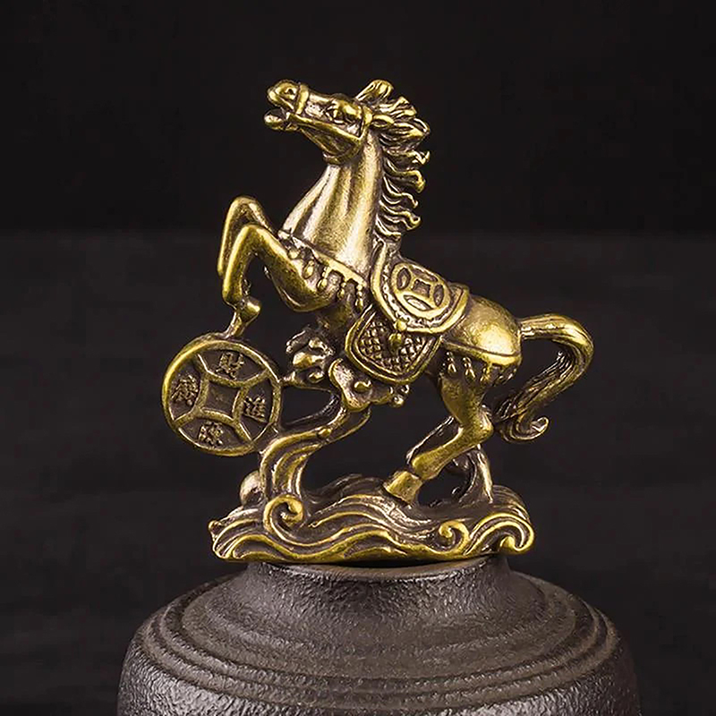 Brass Horse Step On Coins Luck - Home Office Freelancer recensie en prijs
