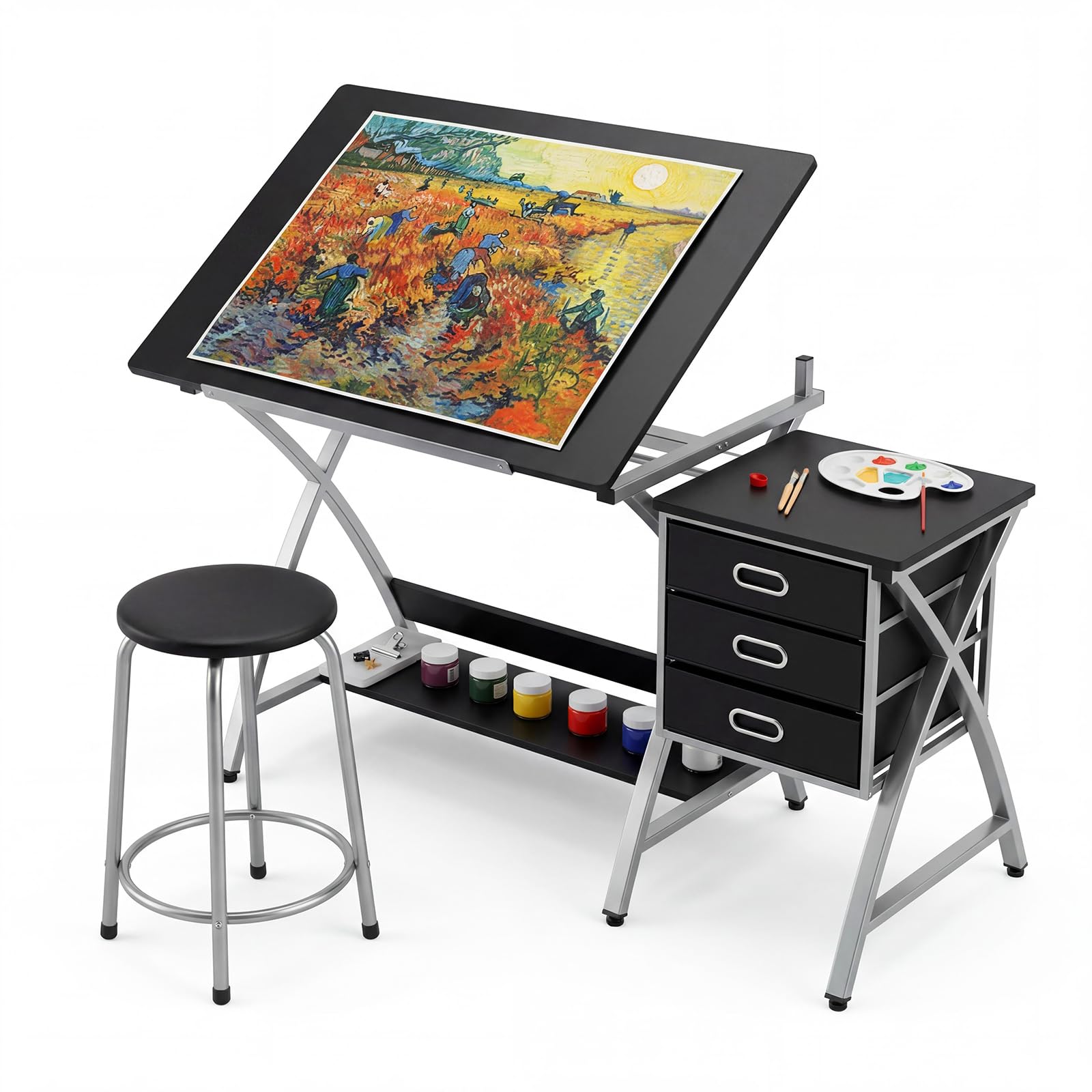 Tabletop Adjustable Drafting T - Home Office Free recensie en prijs