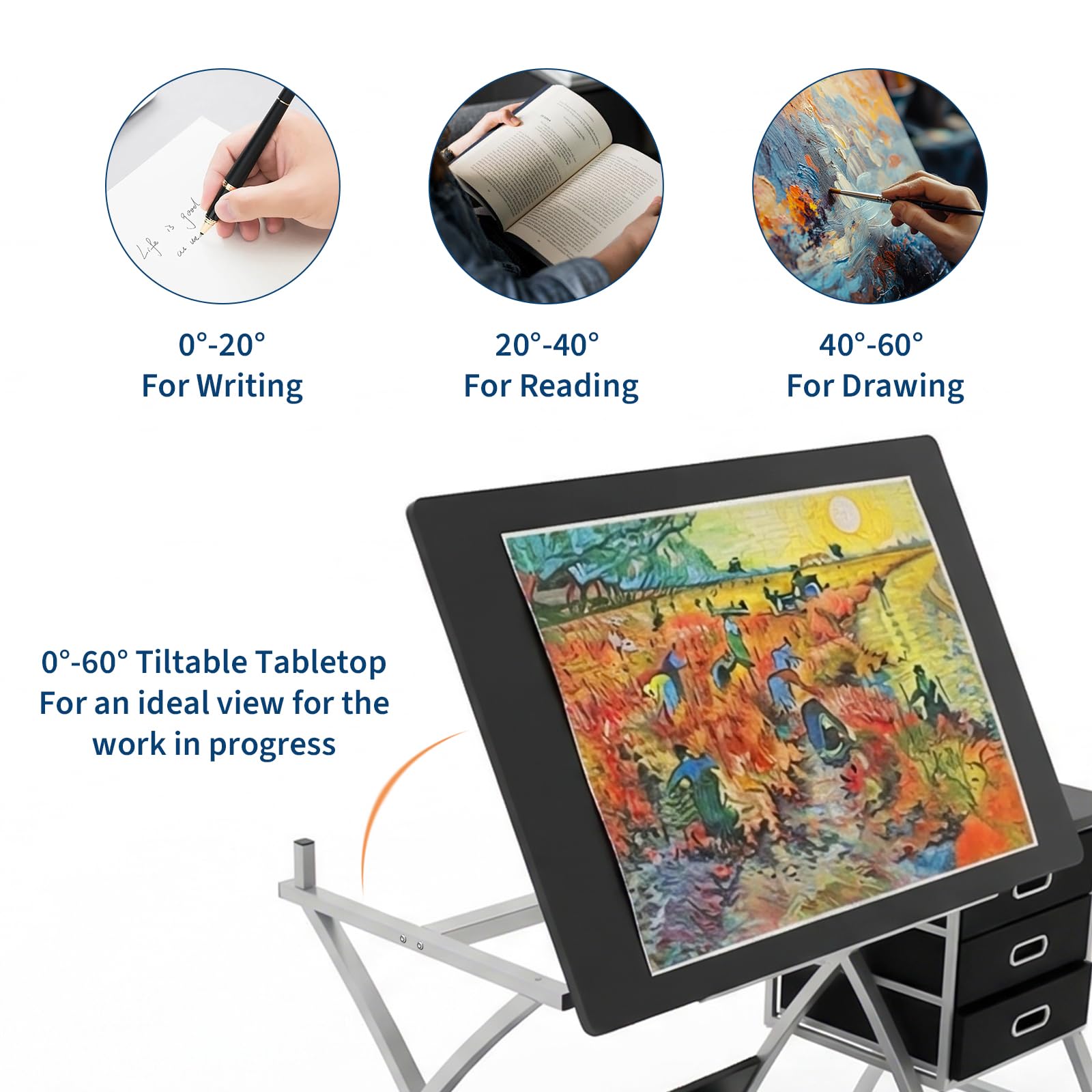 Tabletop Adjustable Drafting T - Home Office Free recensie en prijs